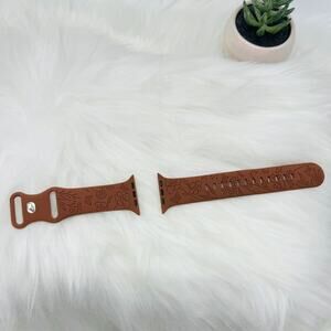 Floral Fall Design Apple Watch Bands 42mm 44mm 45mm 49mm Brown